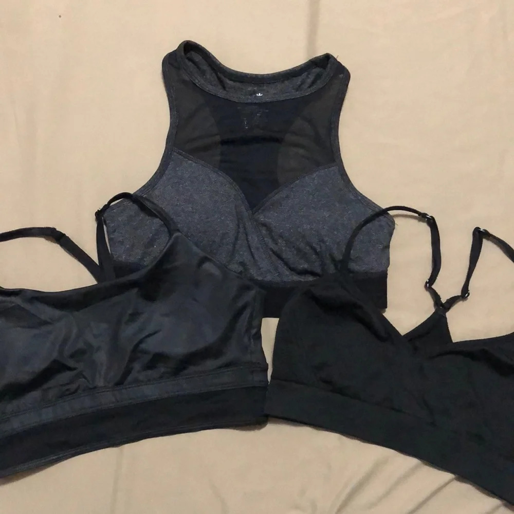 3 XS Sport Bras Forever 21 VS Pink